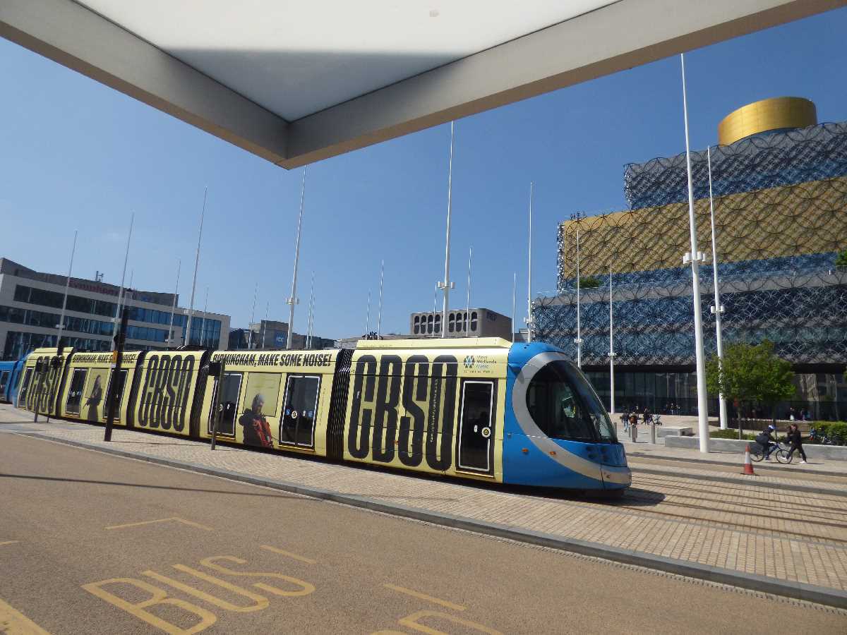 CBSO tram and other Urbos 100 trams added to the West Midlands Metro fleet
